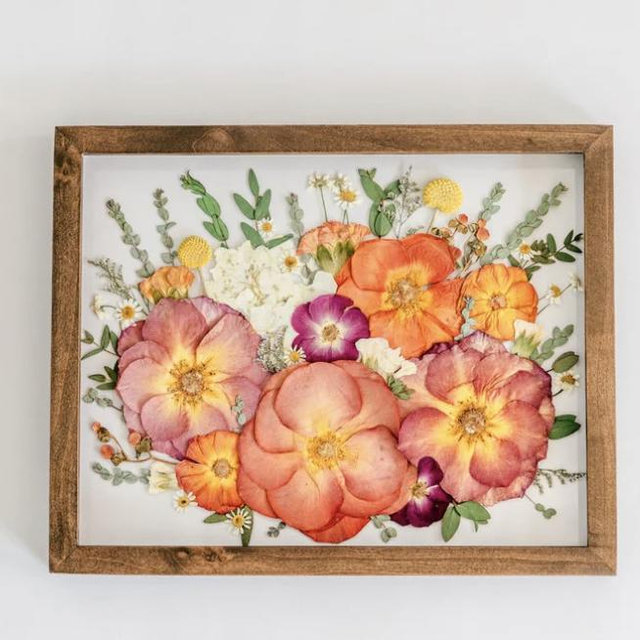 Bouquet Preservation and Framing