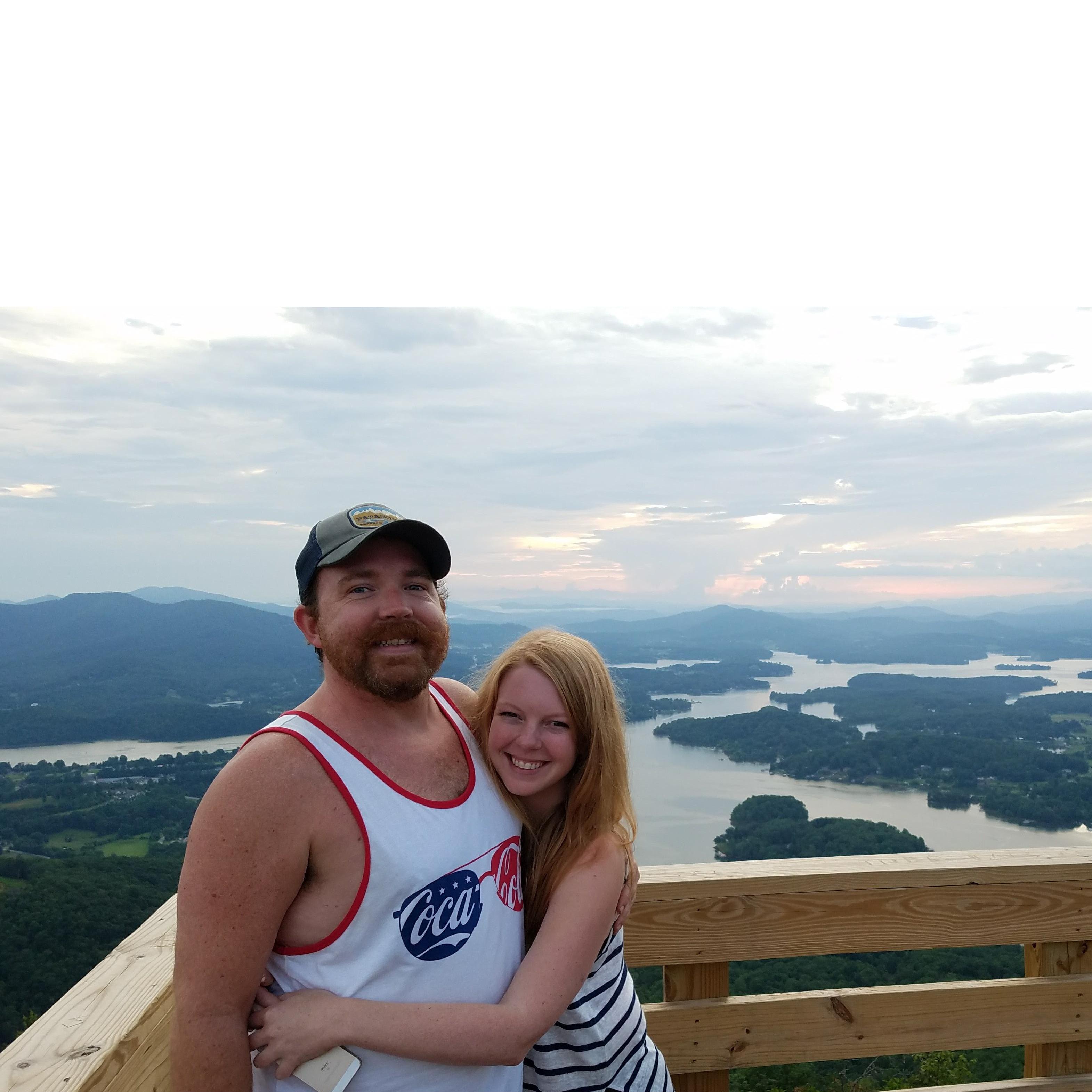 Our first of many lake trips