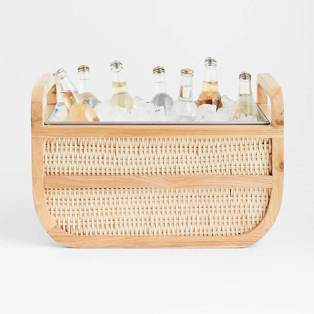Leland Rattan Beverage Tub