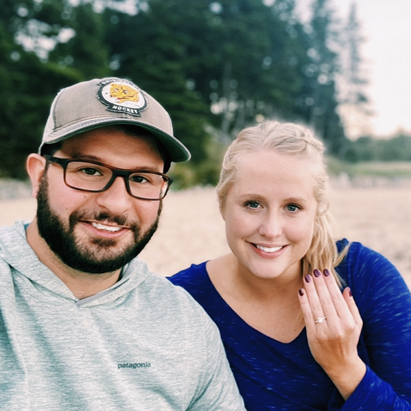 WE GOT ENGAGED! Bar Harbor, ME 💍