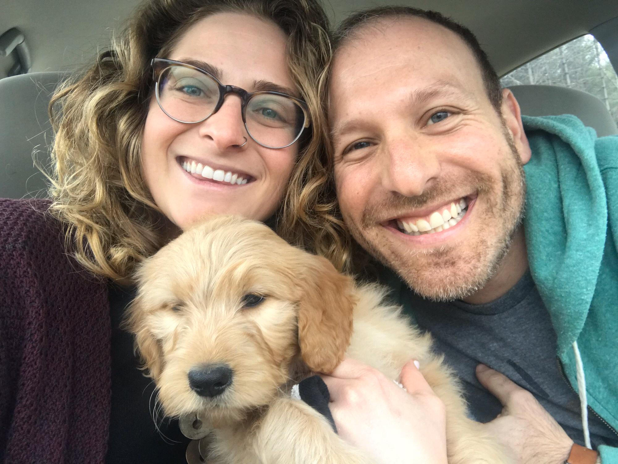 First day with our furry little muppet