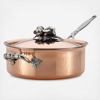 Opus Cupra Saute Pan with Helper Handle