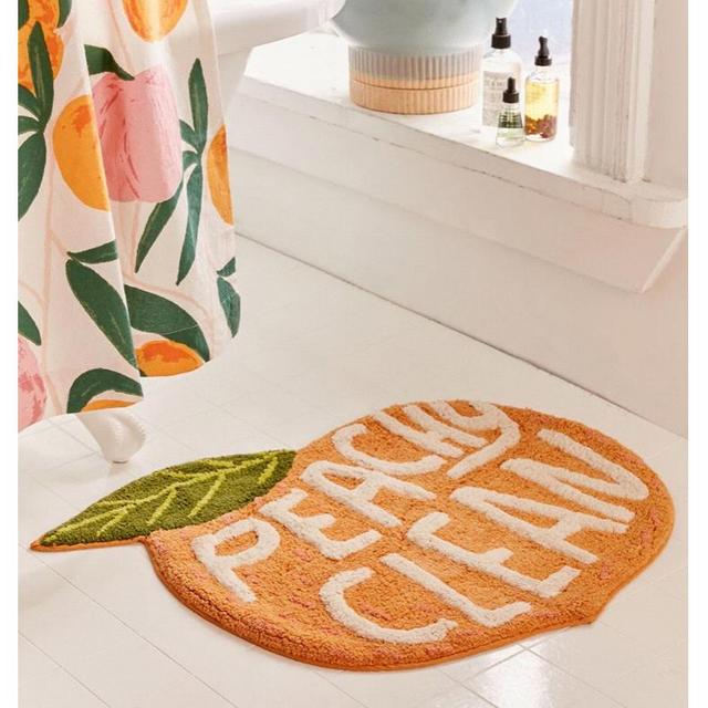 Peachy Clean Bath Mat