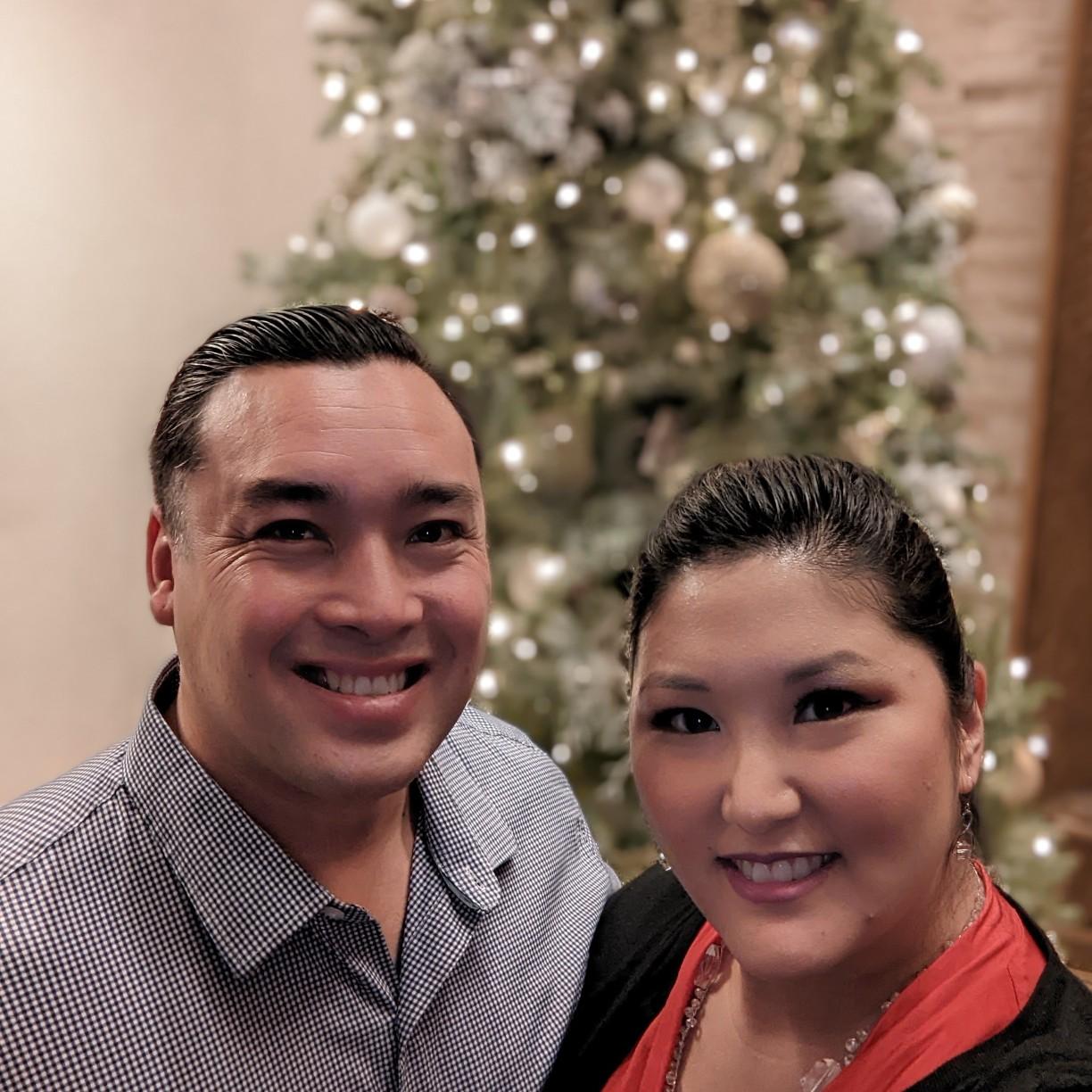 We made it 2 years! Survived a global pandemic together, and came out even stronger. The future looks bright! New Year's 2022.
