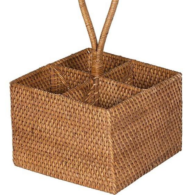 KOUBOO Laguna Bottle Caddy, Honey Brown