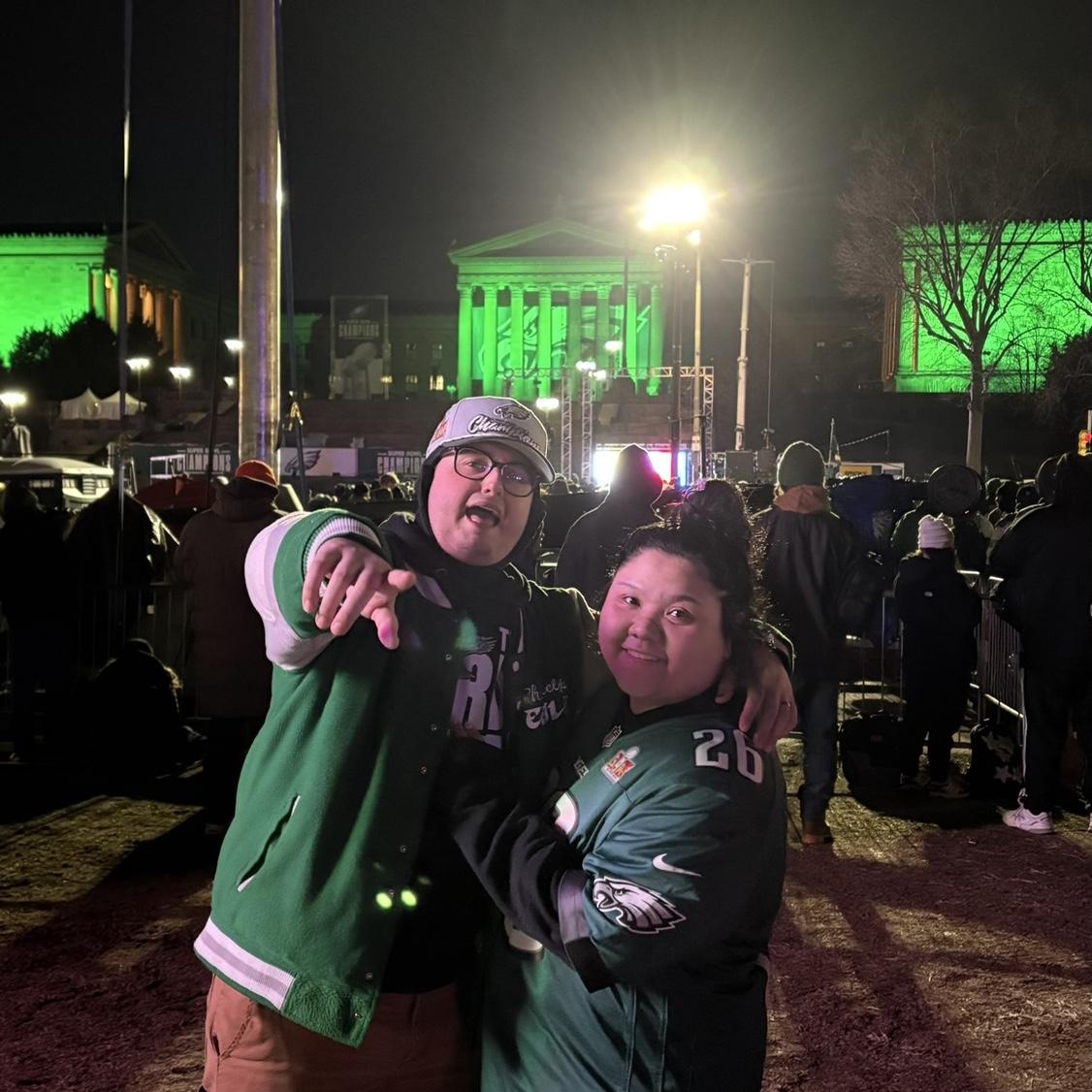 Eagles Super Bowl Parade. GOOO BIRDS 🦅