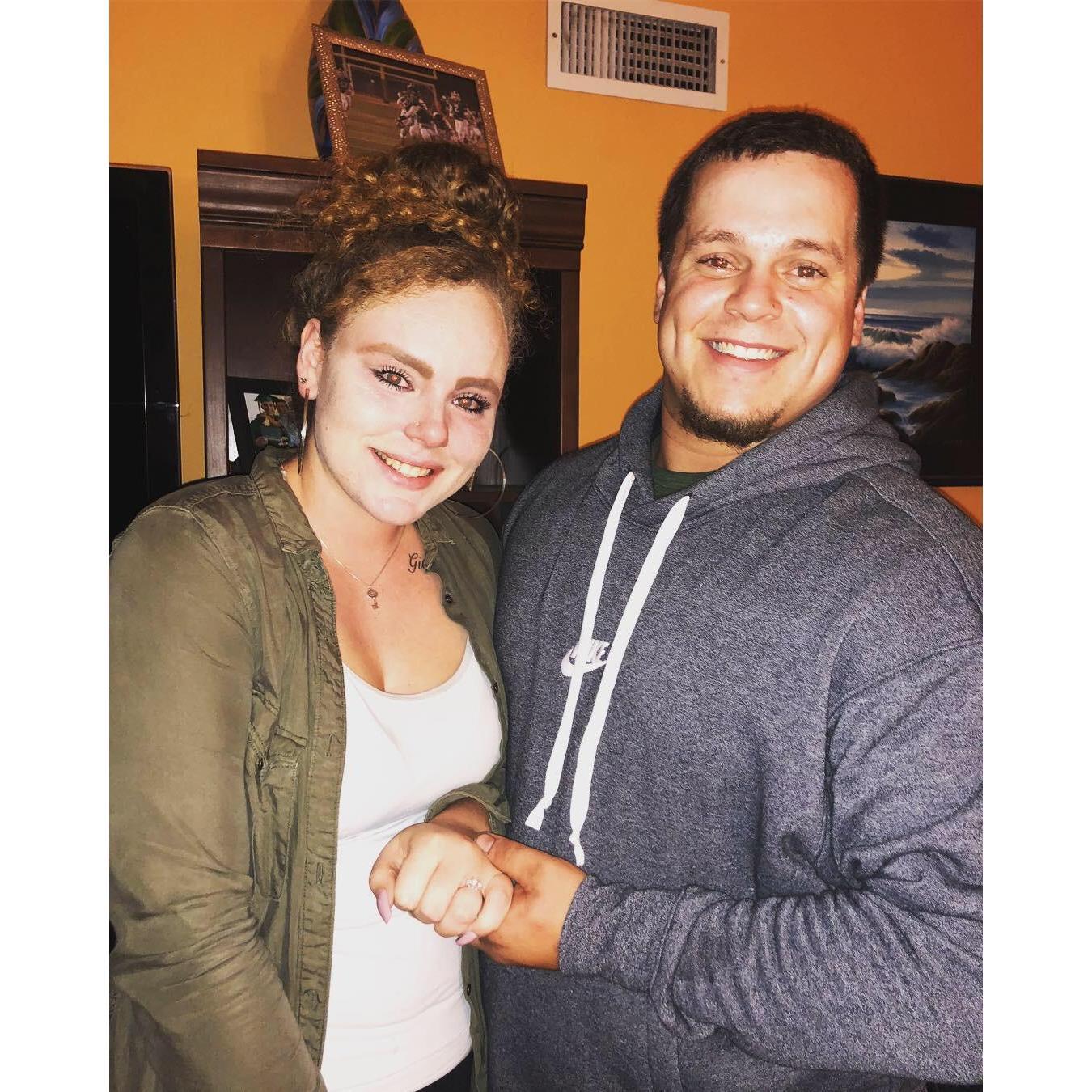 She said “Yes!”