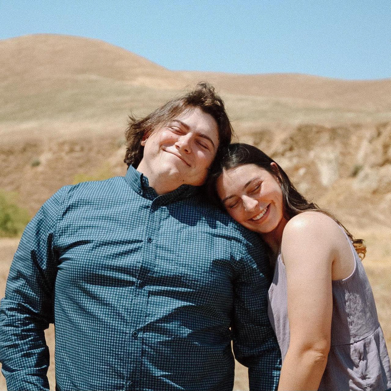 Our sweet friend, Miriam, took our photos for fun and joked the whole time they looked like engagement photos! 
May 2023