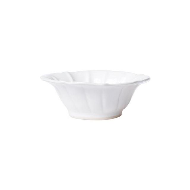 Incanto Stone > White Ruffle Cereal Bowl
