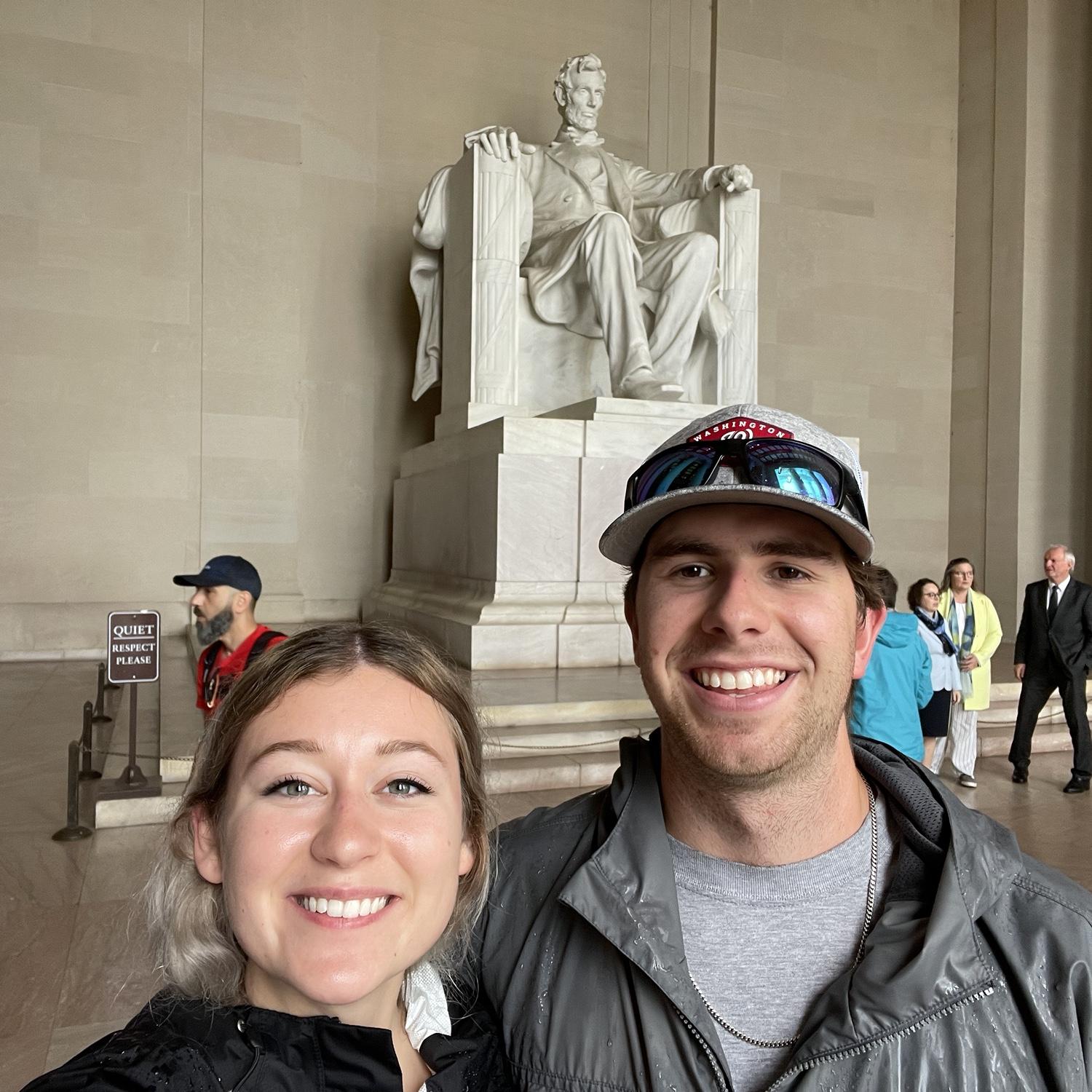 Checking out the monuments in D.C
05.16.2022