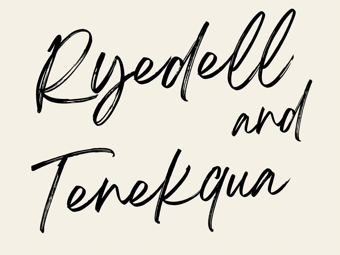The Wedding Website of Tenekqua Cauthen and Ryedell Davis