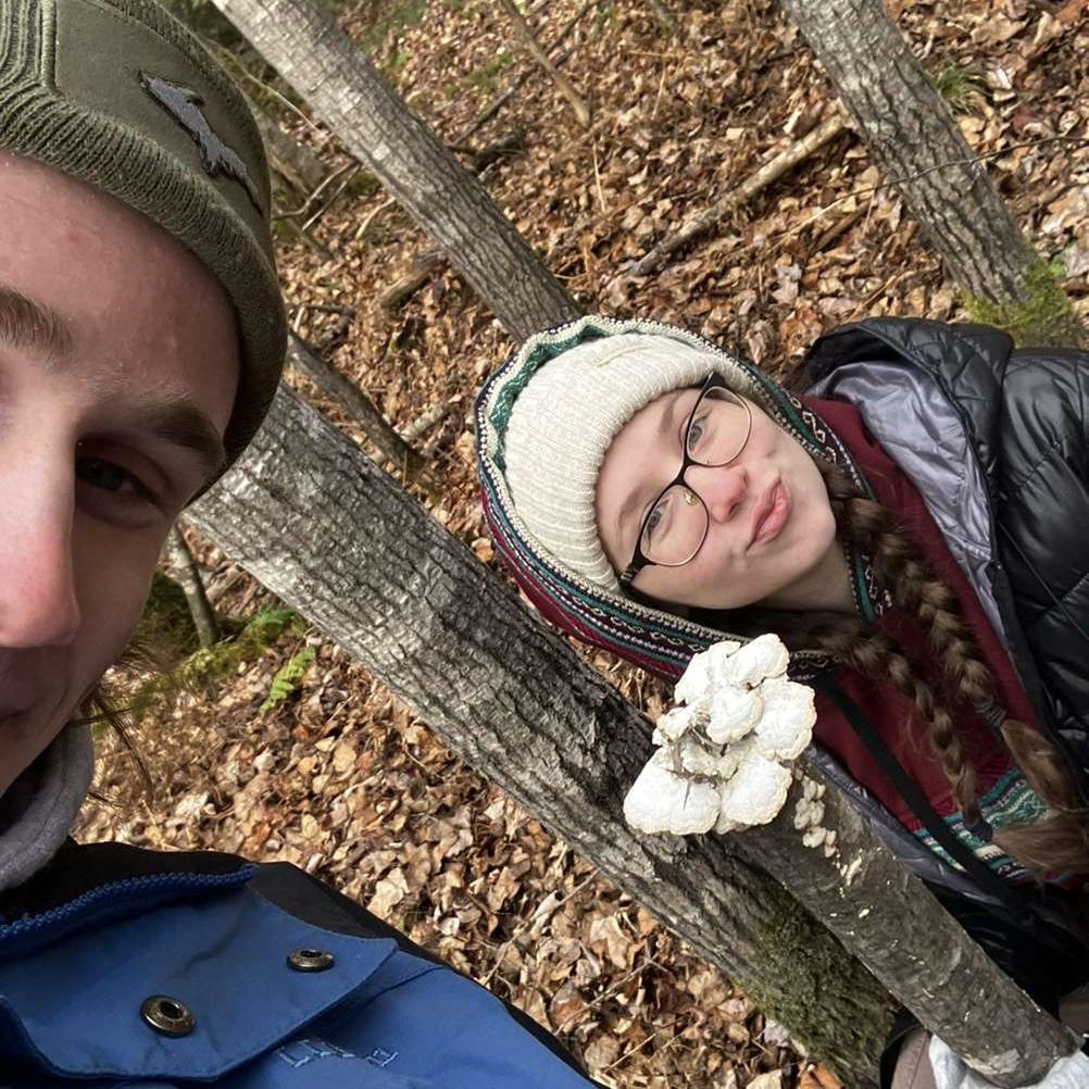 deer hunting (AKA following grandpa around and getting distracted by cool mushrooms)