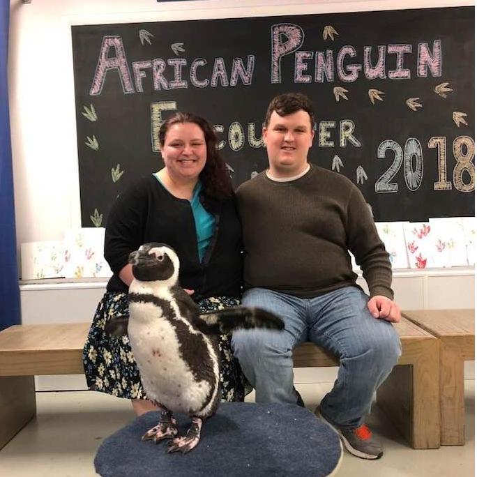Being able to meet a penguin was Sam's dream, but to do it with her best friend made it even more worthwhile!