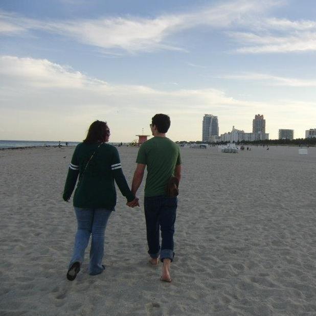 February 2012, when Joe visited Sam in Miami for the first time.