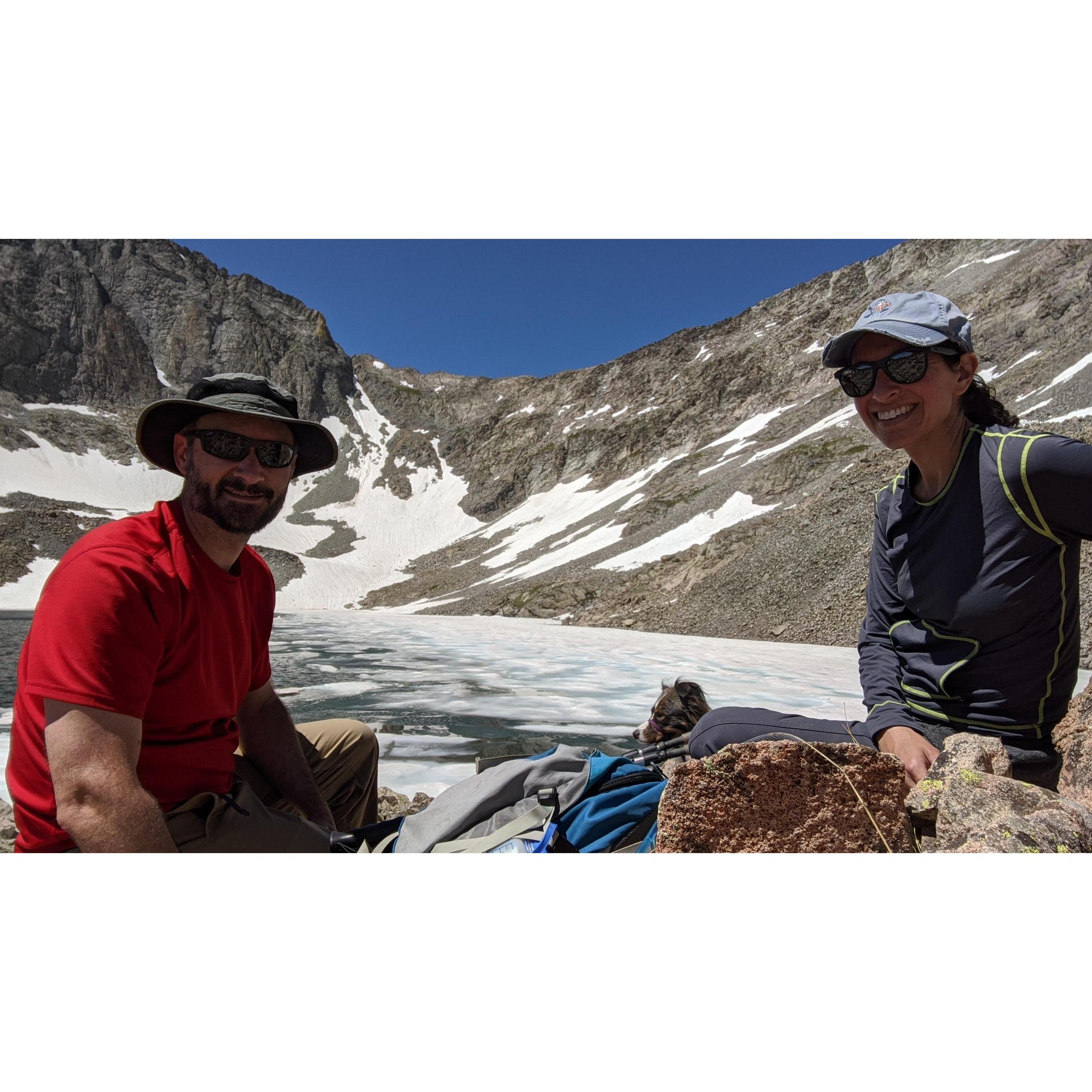 One of Derek's favorite hikes - Snow Lake, CO