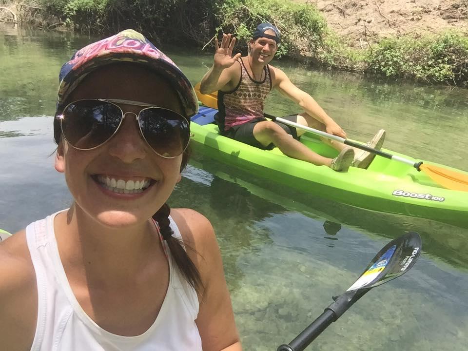 First Kayak trip.