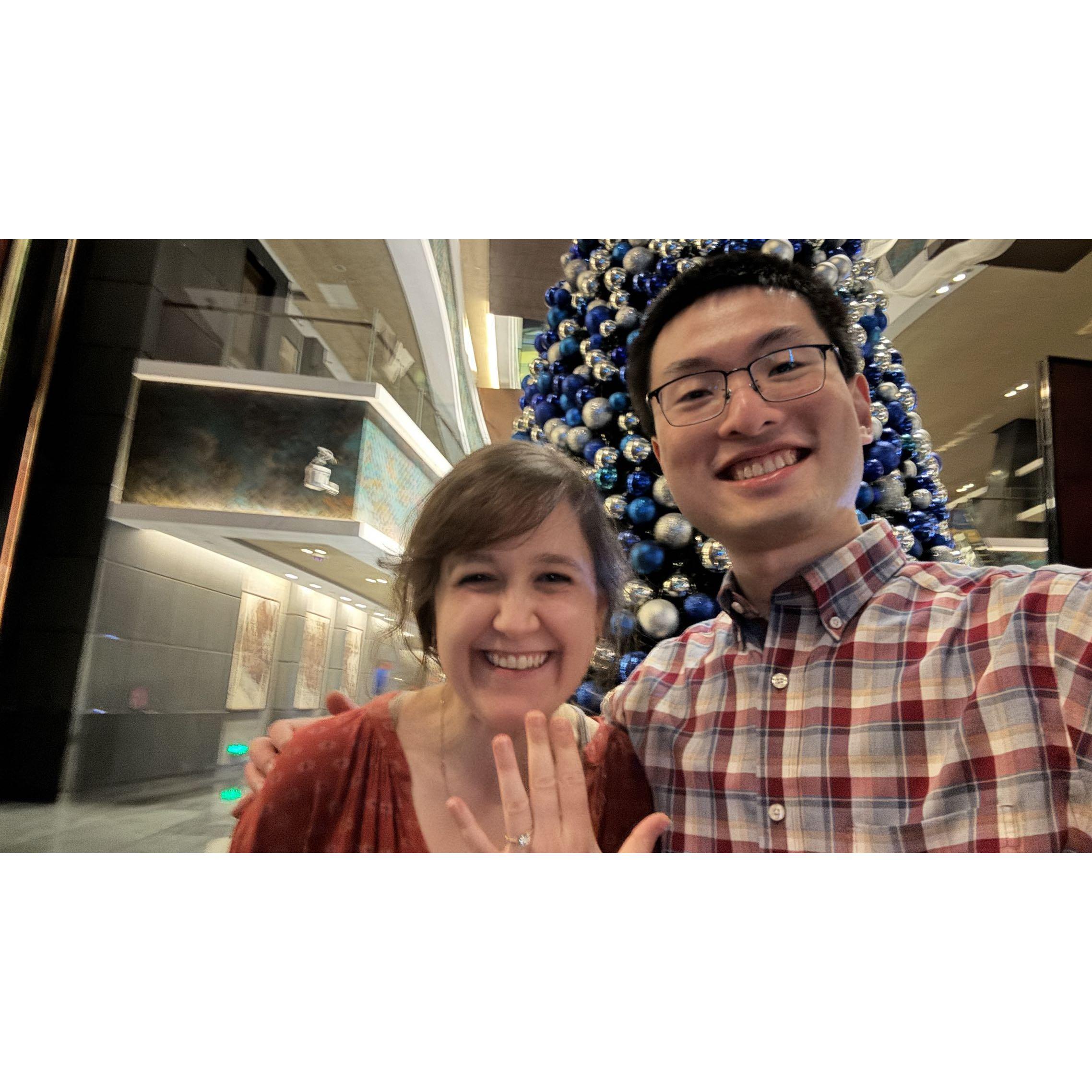 First night wearing the ring!