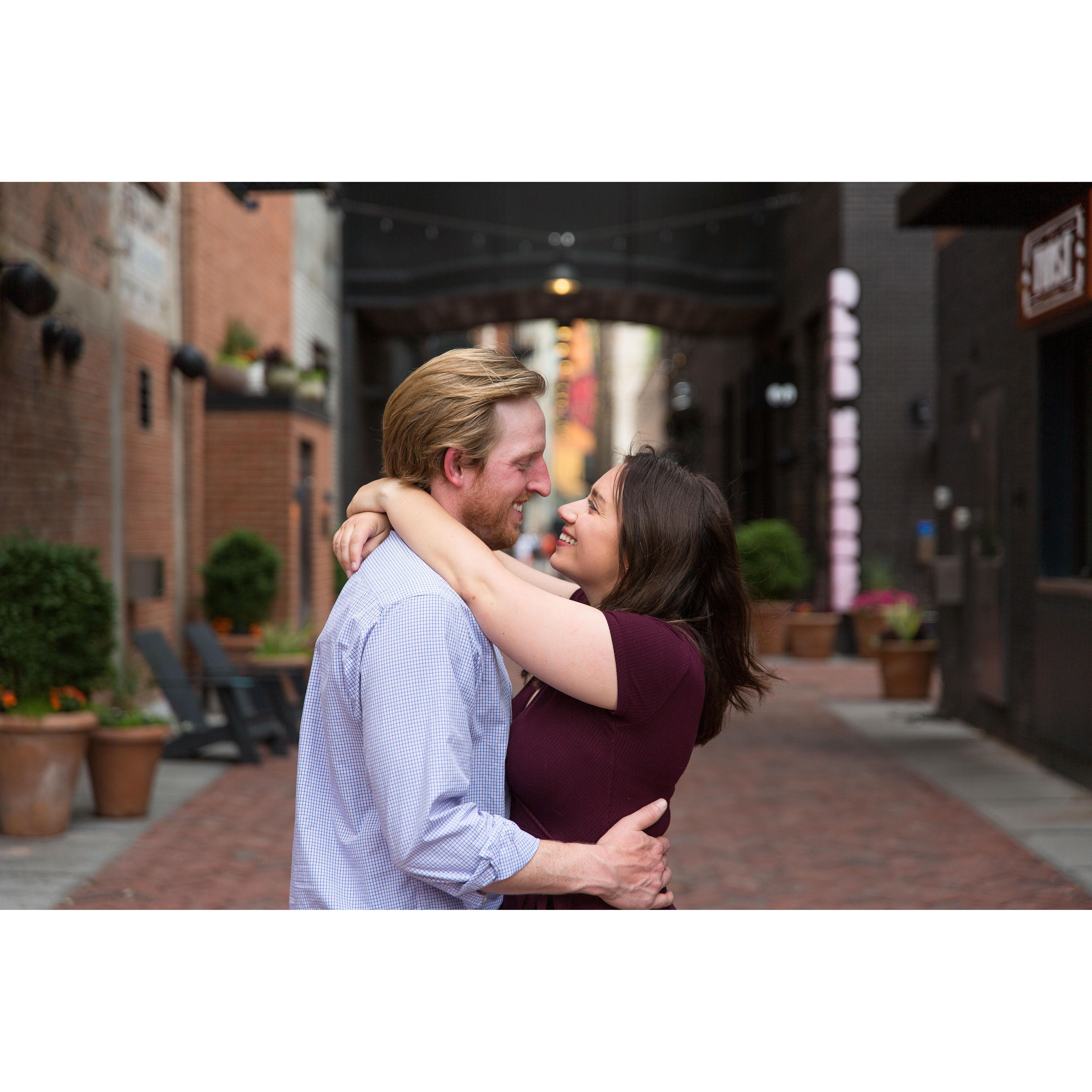 Engagement photos by Taylor Ingles Photography