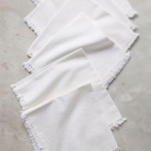 Fringed Cotton Napkin Set