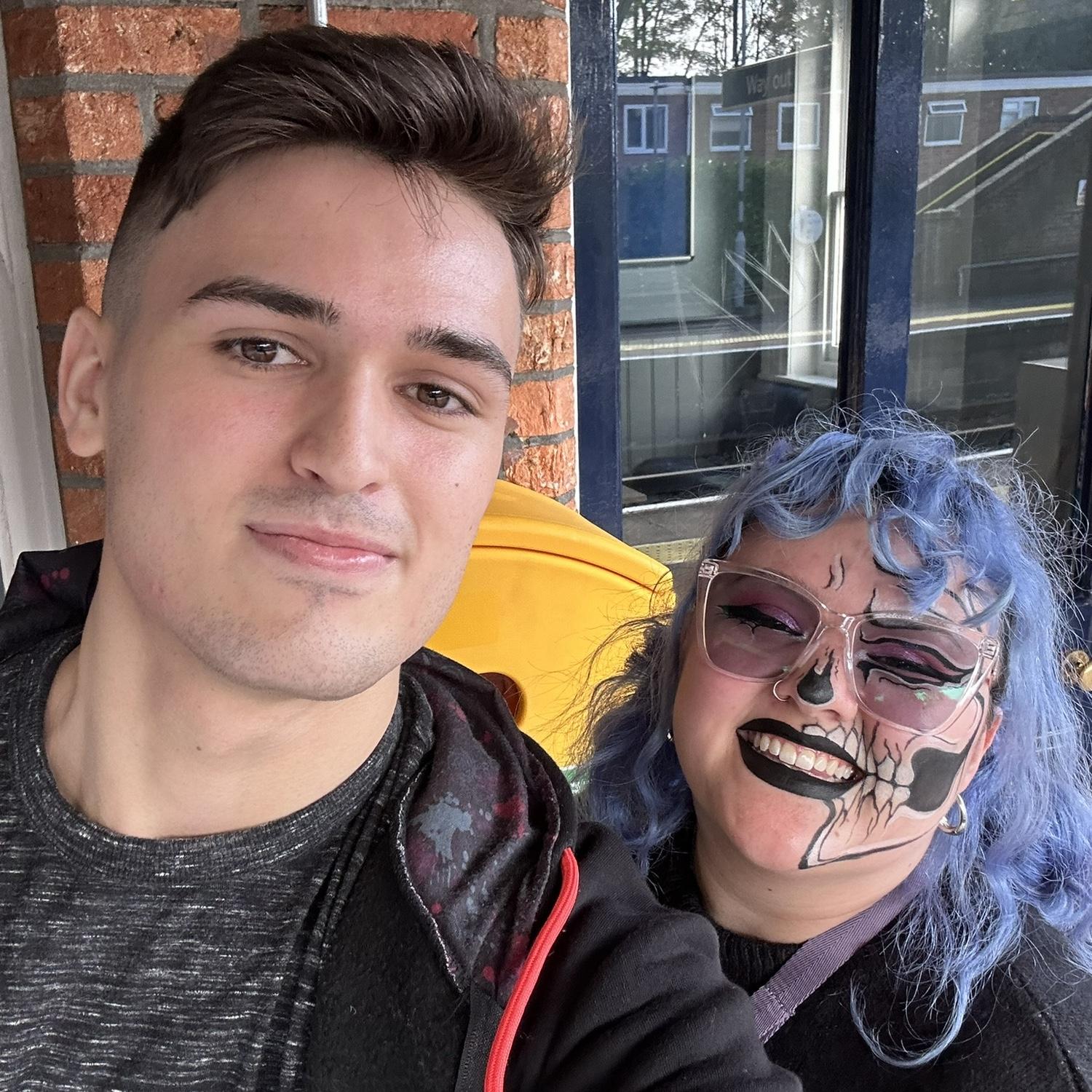 Halloween 2023 on our way to Thorpe Park!