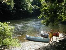 Rent a kayak, canoe, or paddle board and hop in the water!