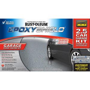 Rust-Oleum Epoxyshield 2-Part Gray Gloss Garage Floor Epoxy Kit (Actual Net Contents: 240-fl oz)