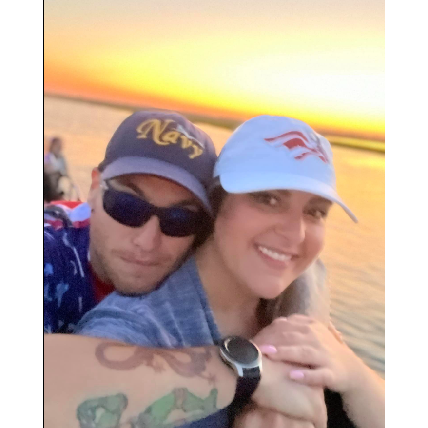 Sunset dinner cruise.