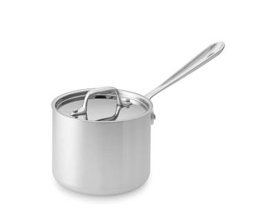 All-Clad D3 Tri-Ply Stainless-Steel Saucepan, 2-Qt.