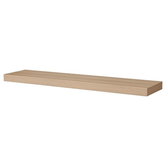 LACK                              Wall shelf, white stained oak effect, 43 1/4x10 1/4 "