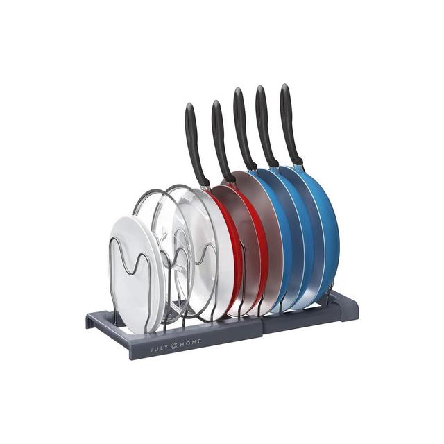 July Home Expandable Pot and Pan Organizer Rack