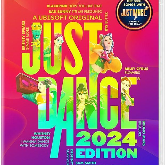 Just Dance 2024 Edition - Amazon Exclusive Bundle | Nintendo Switch (Code in Box & Ubisoft Connect Code)