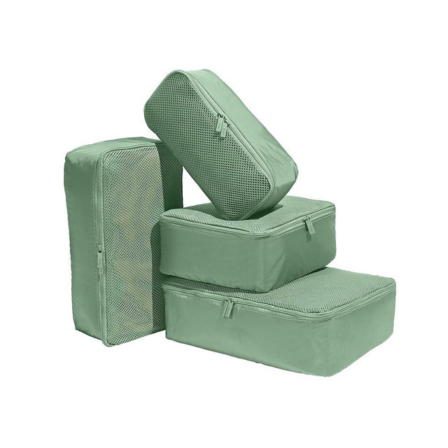 Away Insider Packing Cubes Set of 4 – Lightweight Travel Organizers for Luggage, Suitcases & Carry-On Bags, Sea Green