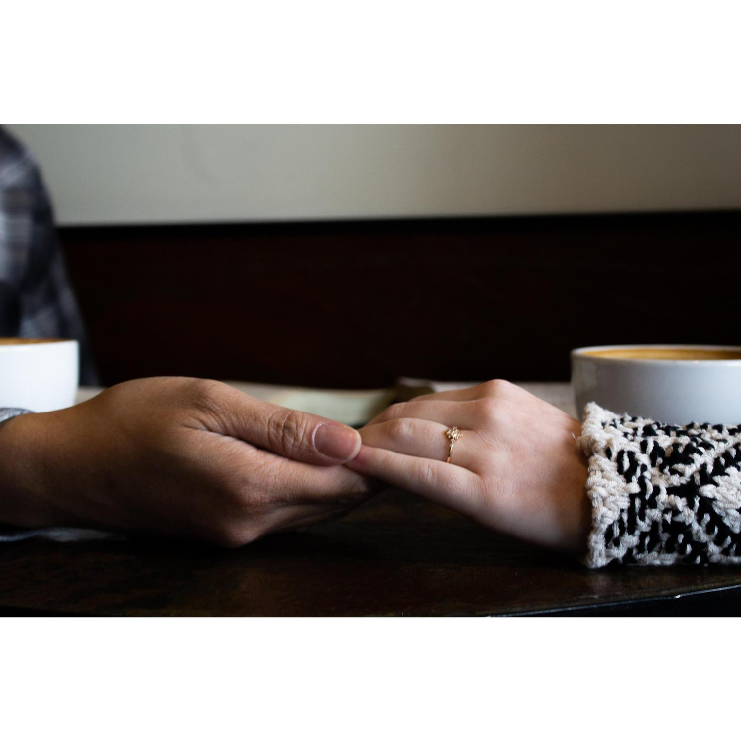 Hand in hand...we will wander together...and drink more coffee...