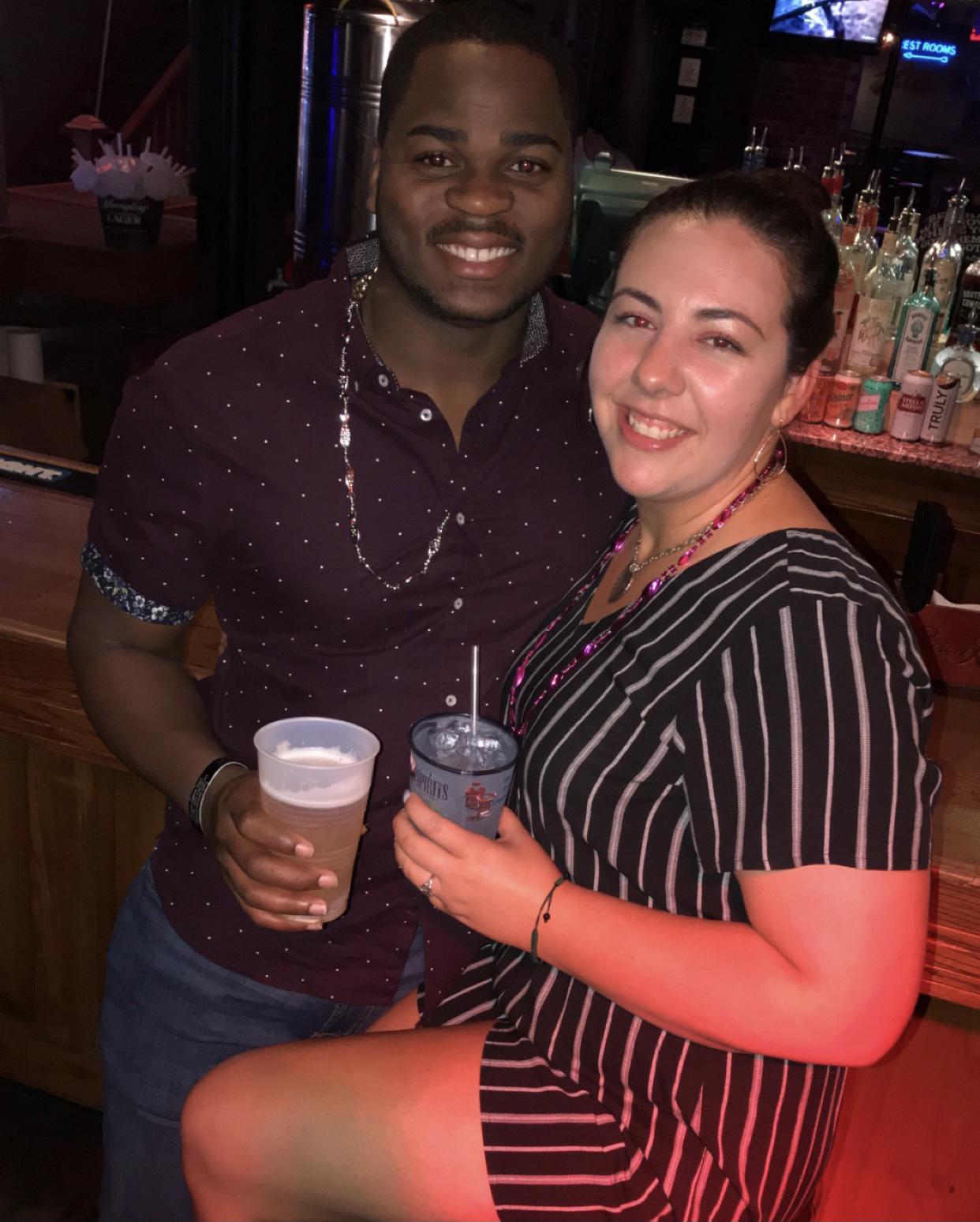 New Orleans, the night before Demetrius proposed!