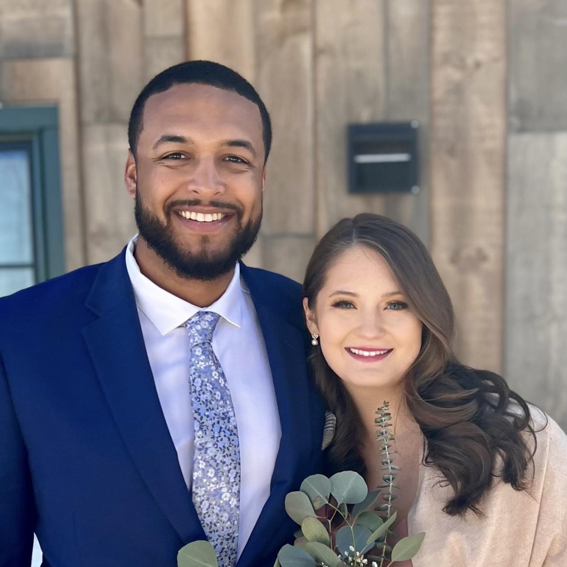March 2023: Keanyon attends his first Duffy wedding!