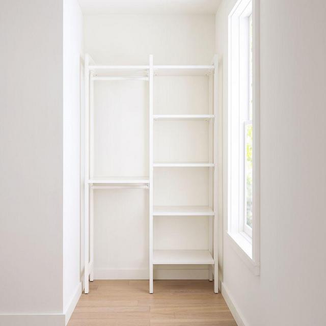 Walk-In Closet by Hold Everything, 4' Hanging System w Shelves​