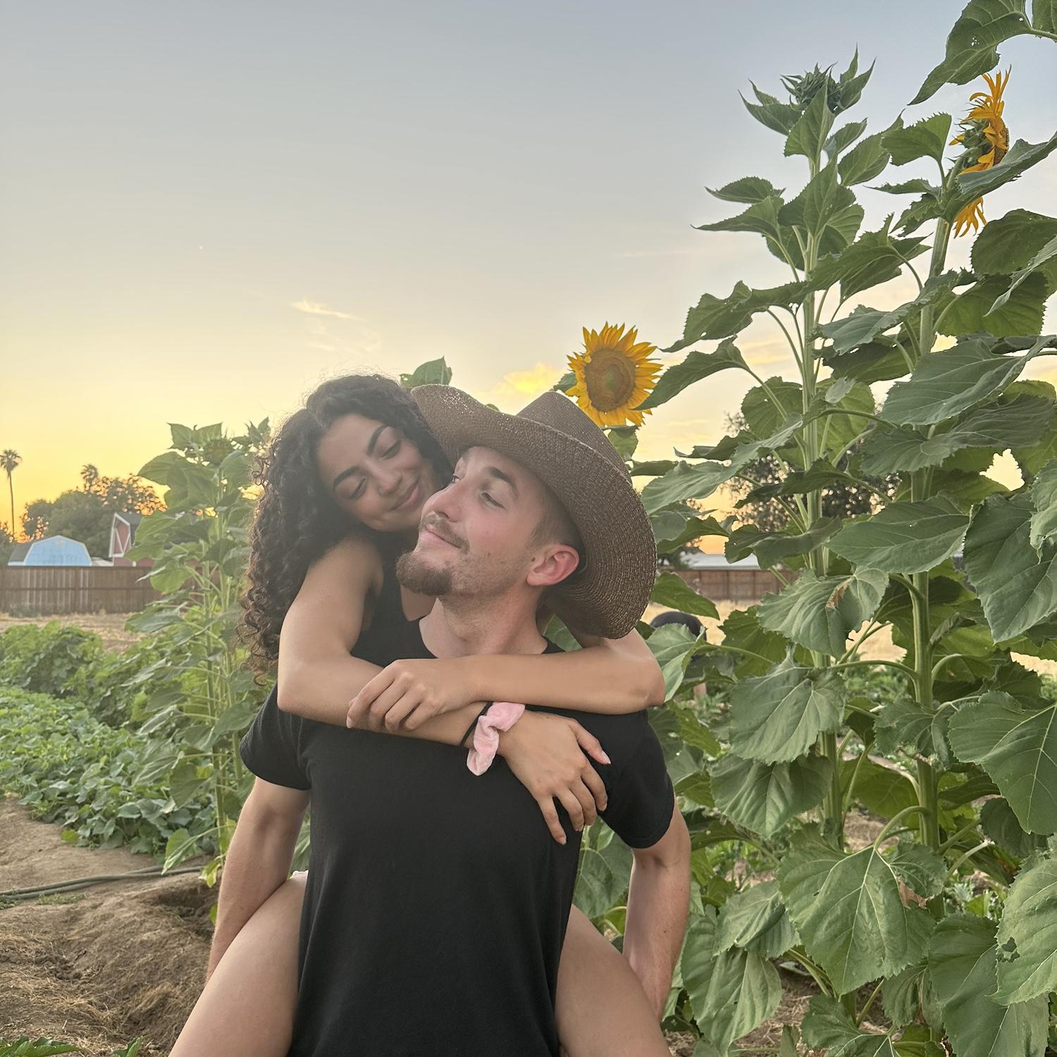 Fresno, CA at our family’s little farm.