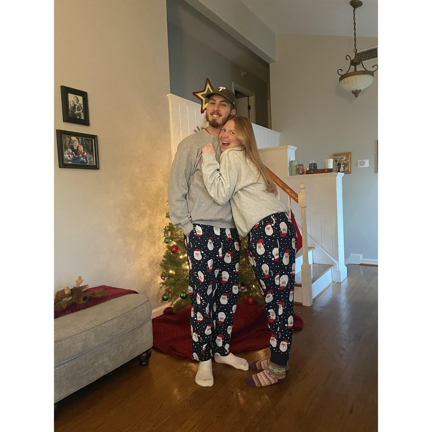Matching pajamas