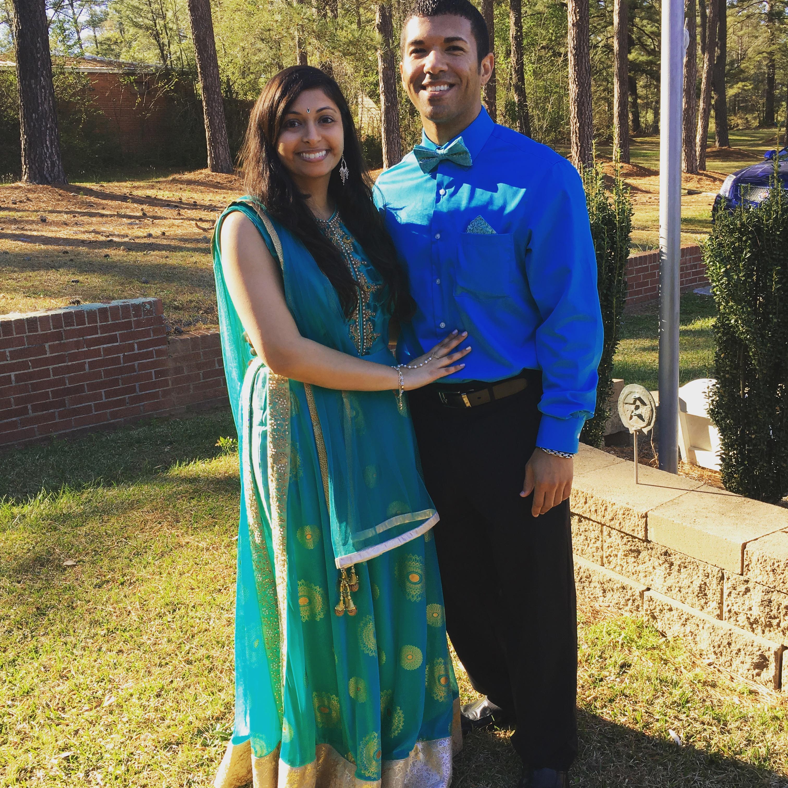 Celebrating my brother's engagement