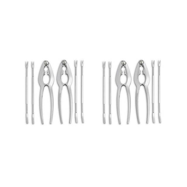 Maine Man Seafood Tool and Pick Set, Includes 8 Seafood Picks and 4 Seafood Tools