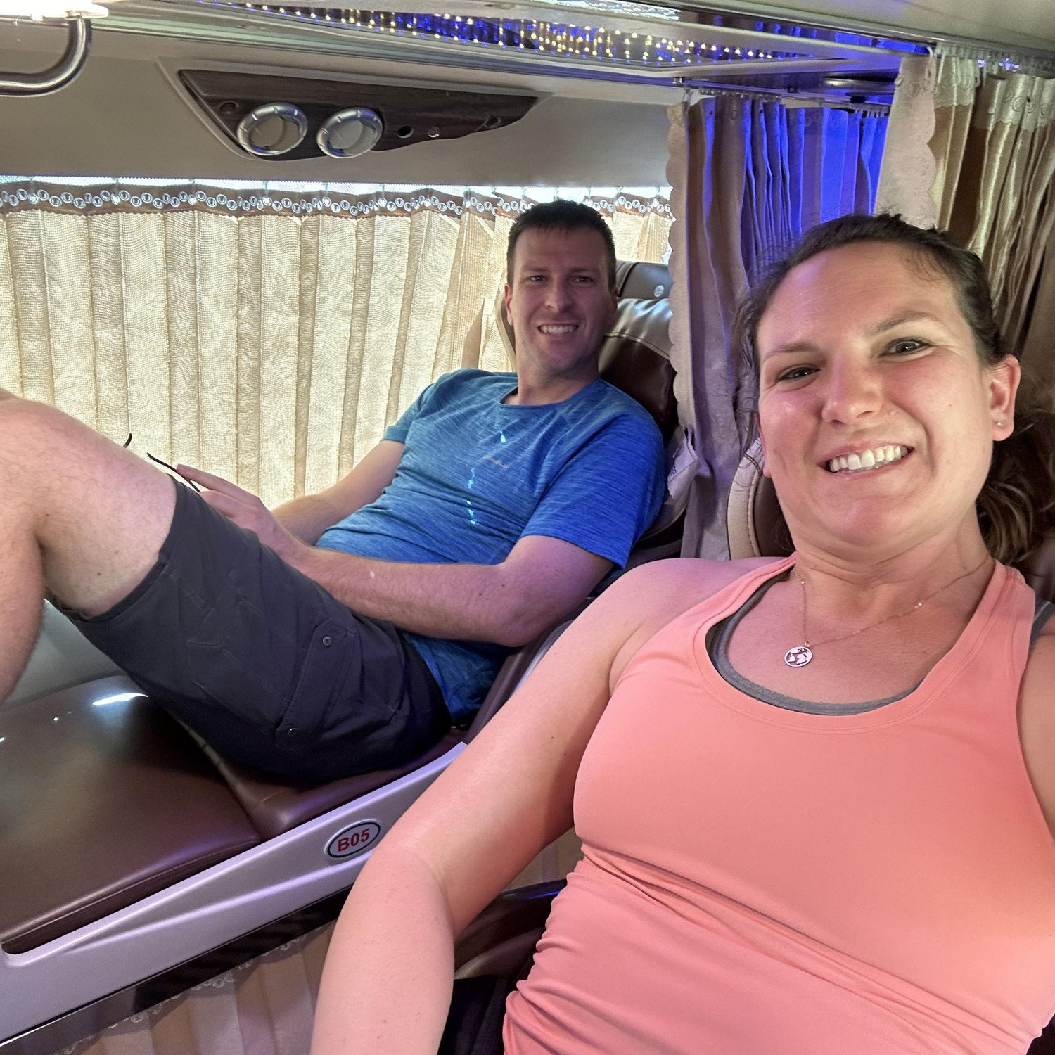 Sleeper bus -Vietnam