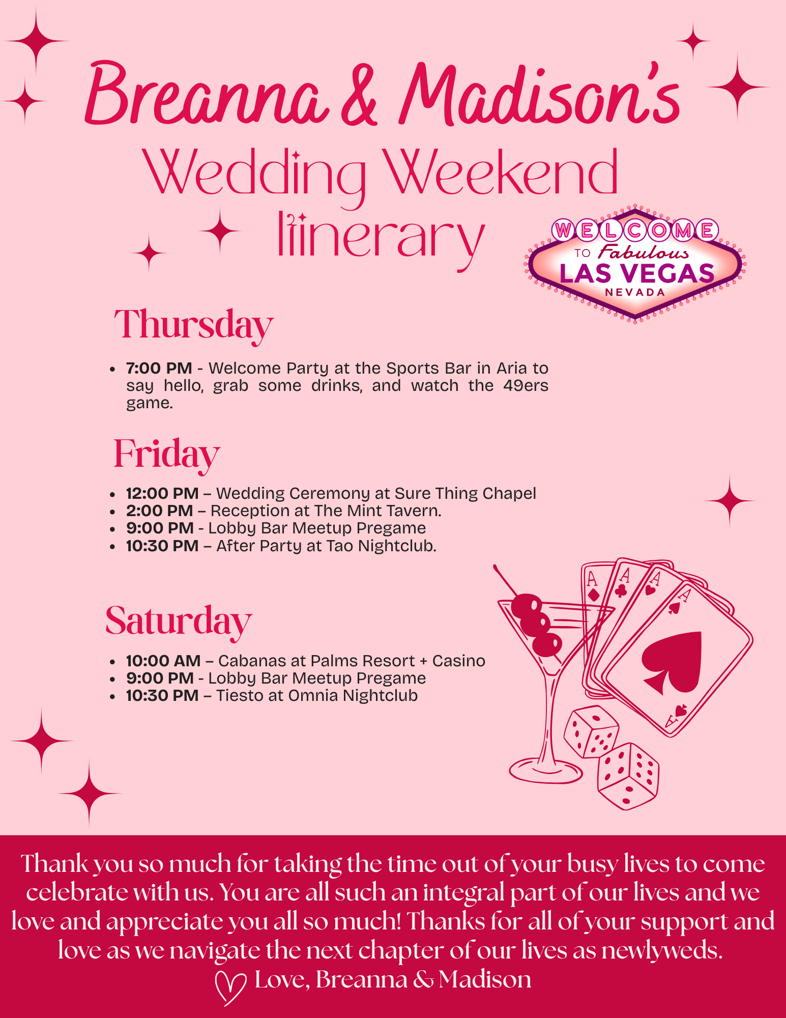 The Wedding Website of Madison Hicks and Breanna Battisti