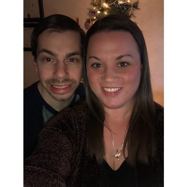 One of our many Christmases together.