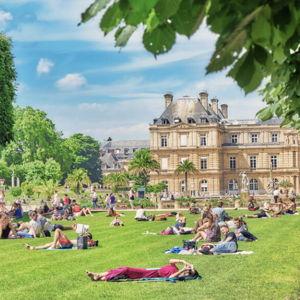 Picnic at Luxembourg Gardens