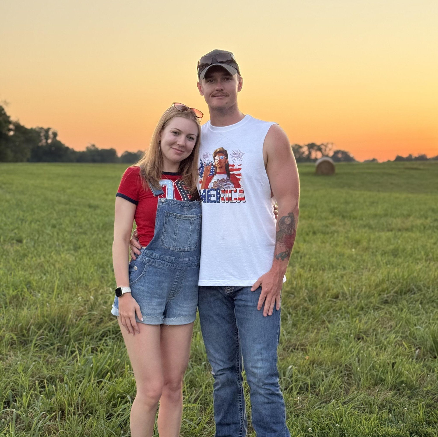 Fourth of July. First time meeting Logan's family