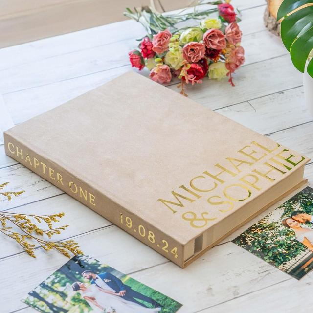 EXTRA LARGE Velvet Photo Album holds 240 6x4inch Photos, Photograph Album, Picture Book, Traditional Memory Album, Couples Gift