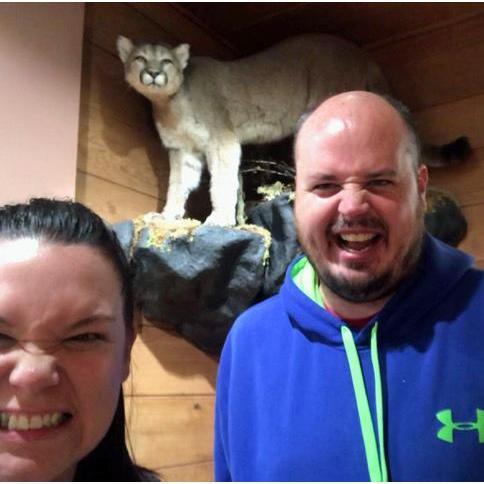 Hooray for National Parks, visitor centers, and of course, Go Cougs!