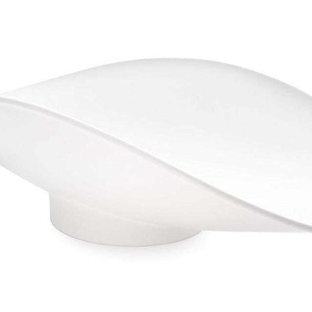 Penn Scale USA-Made Plastic Footed Bakers Scale Scoop for Weighing (11" x 21" x 6") - White Footed Scoop Made with Food Safe Plastic
