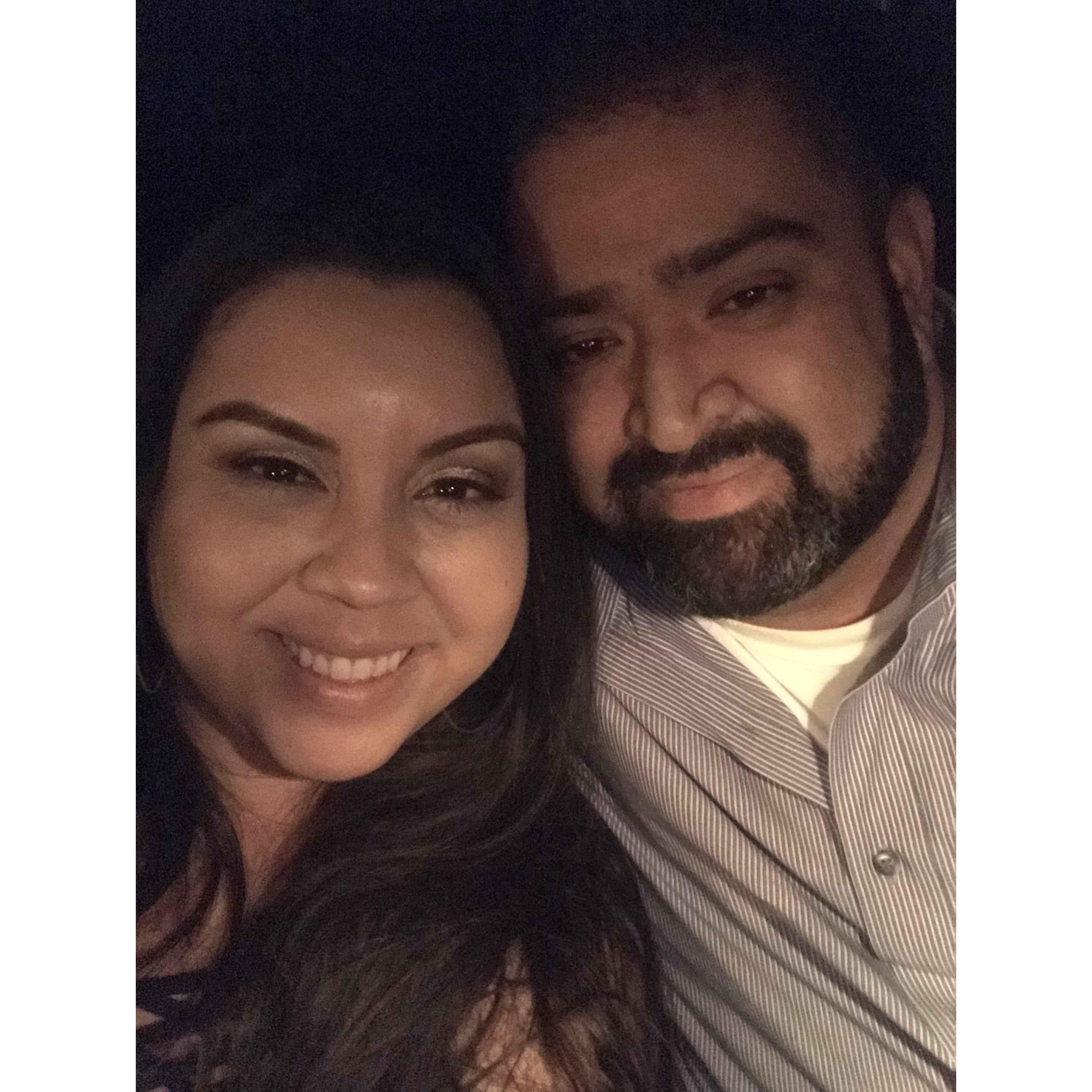 Our first date and first picture 2017