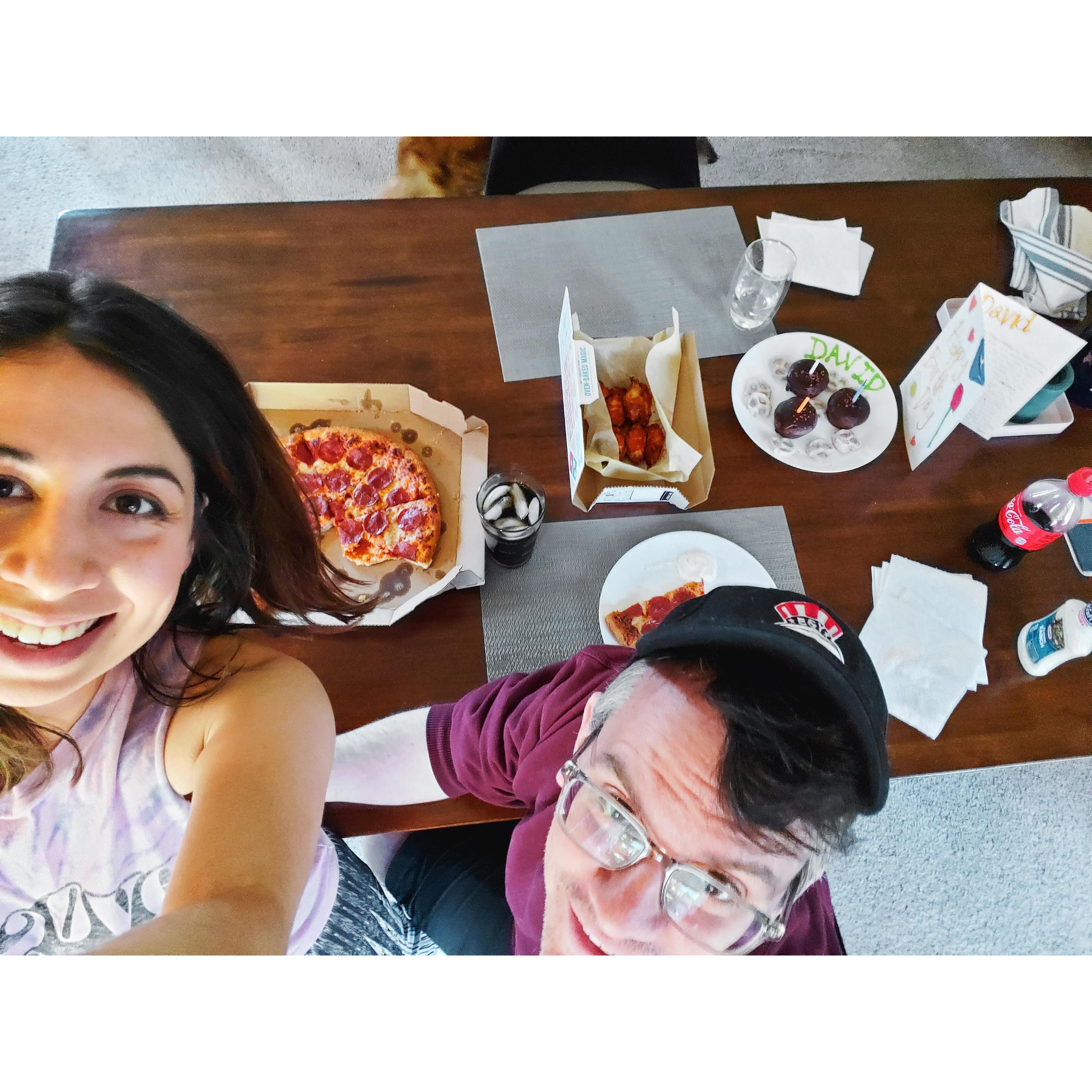 A typical PIZZA PARTY in Belltown